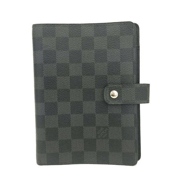 Louis Vuitton Other - Like-New: Louis Vuitton Damier MM 6 Ring Notebook Agenda Organizer w/Calendar+